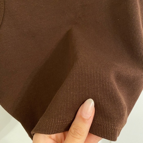 COTTON CROPPED TANK TOP - Picture 3 of 4